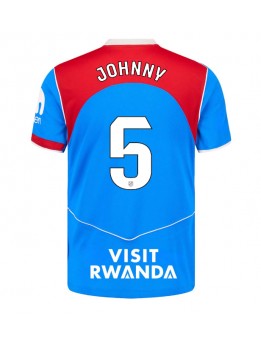 Billige Atletico Madrid Johnny Cardoso #5 Tredjedrakt 2025-26 Kortermet